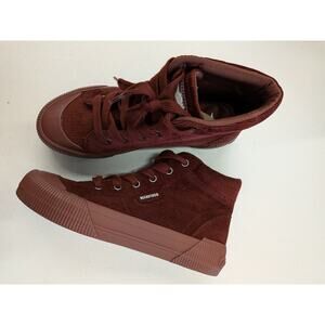 Rocket Dog Corduroy Sneakers Women Size 7 Brown Lace-Up Casual Shoes